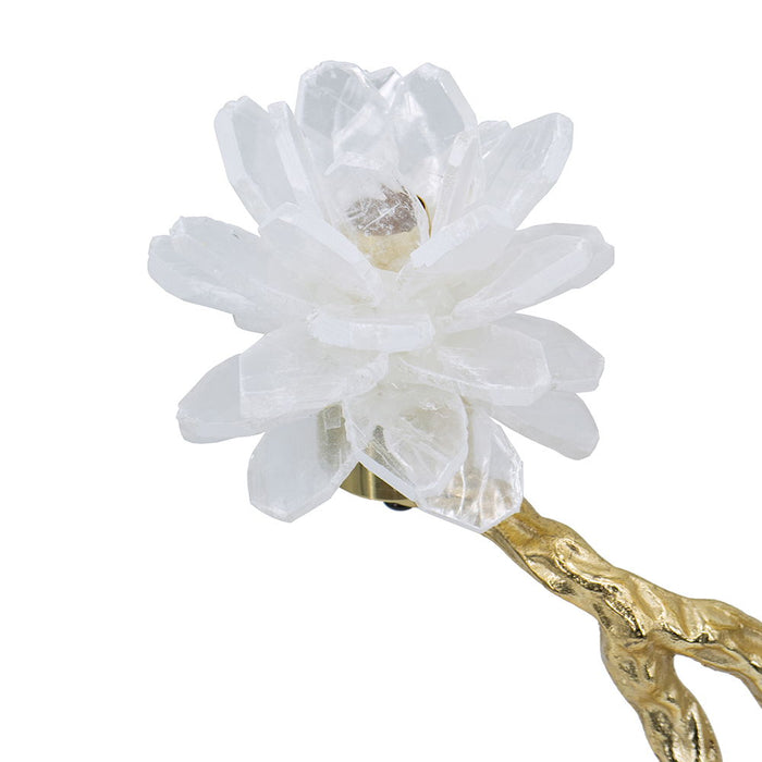 Aluminum Candle Holder With Marble Stand