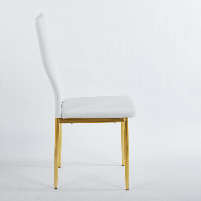 Golden Leg Dining Chair (Set of 4)