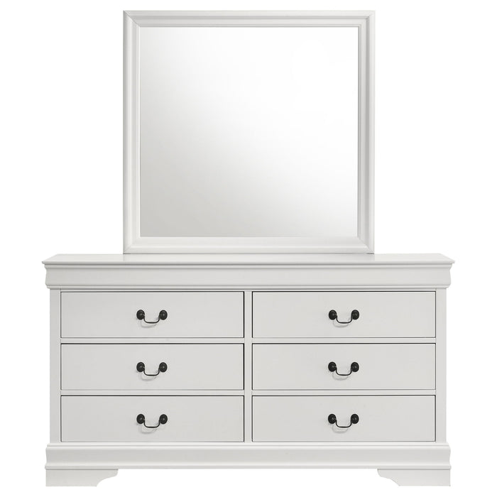 6 Drawer Dresser With Mirror