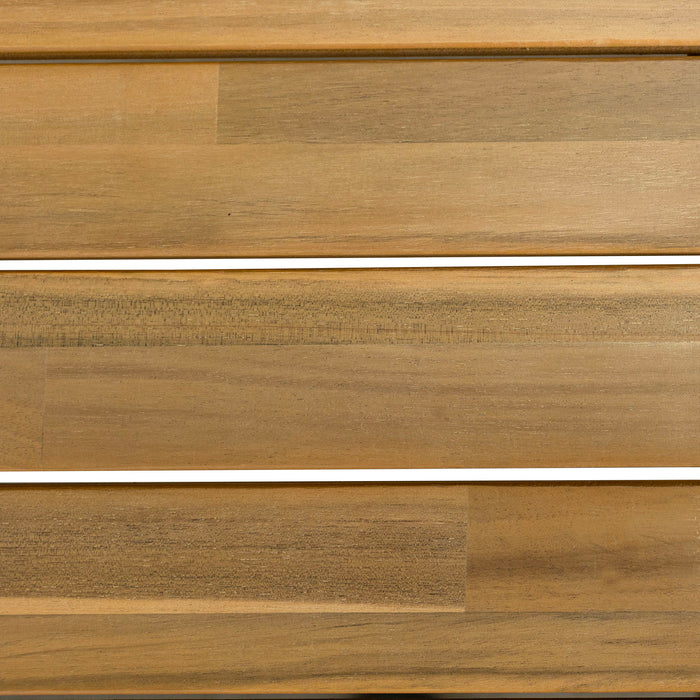 Classic Patio Dining Table, Acacia Wood - Light Teak