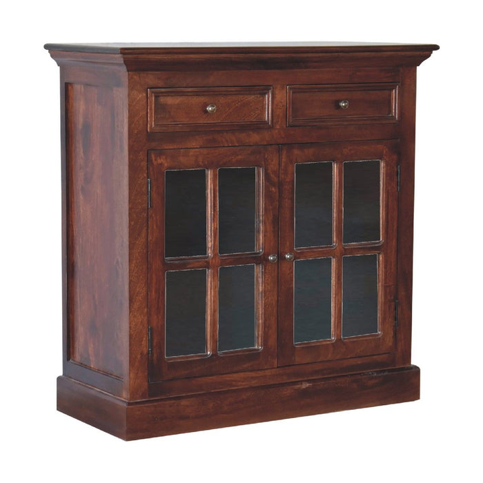 Glazed Cabinet - Cherry