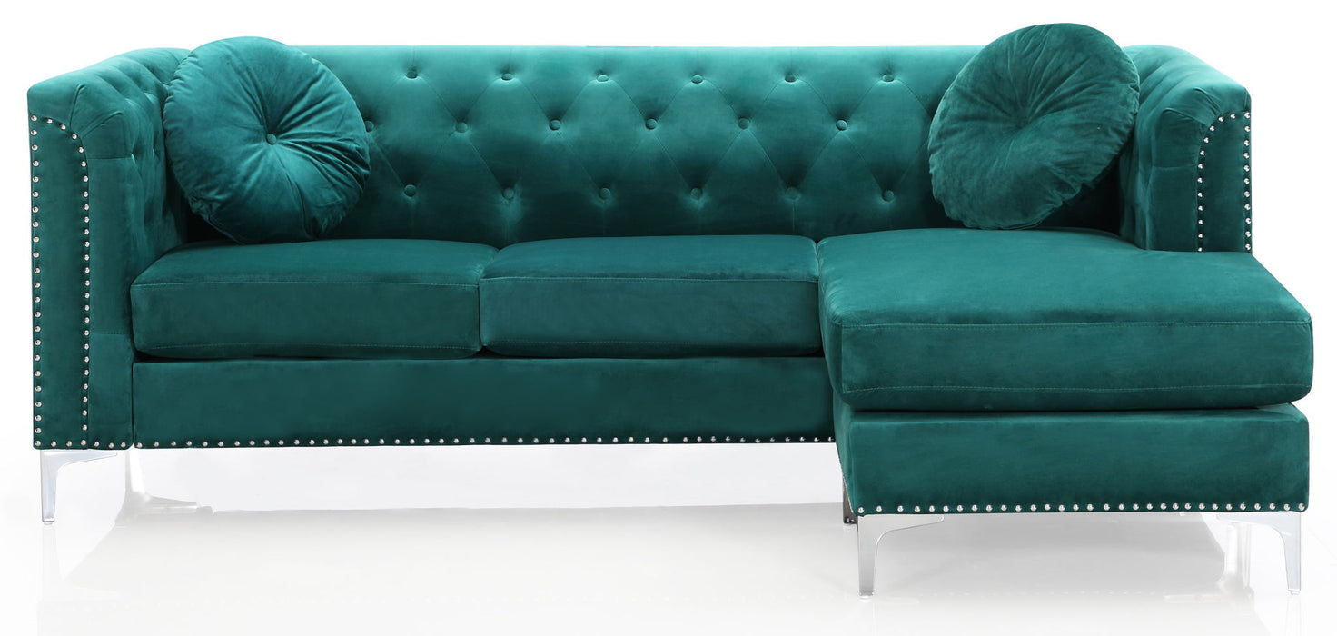Pompano - Micro Suede Sofa Chaise