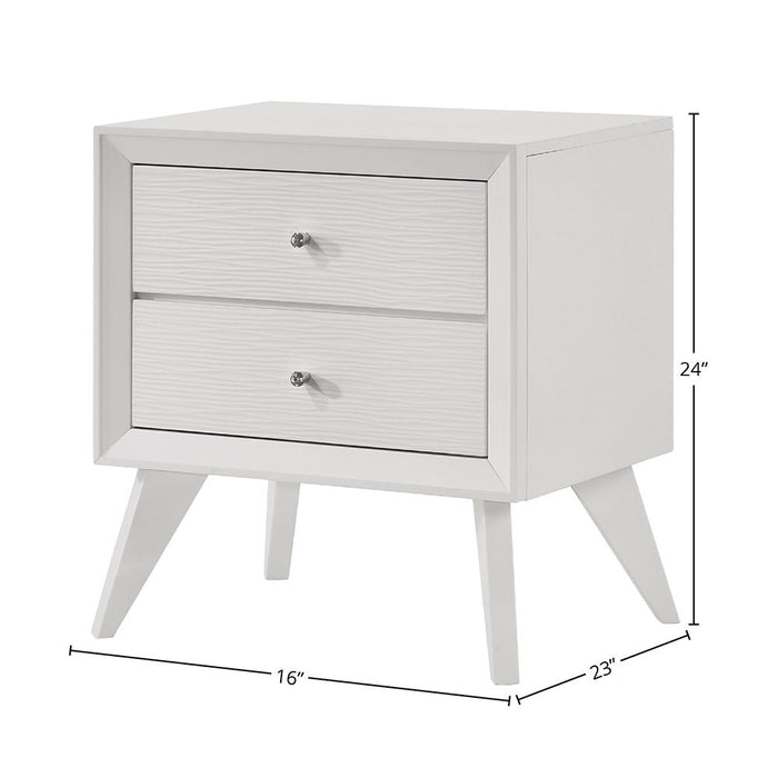 Cerys - Nightstand - White