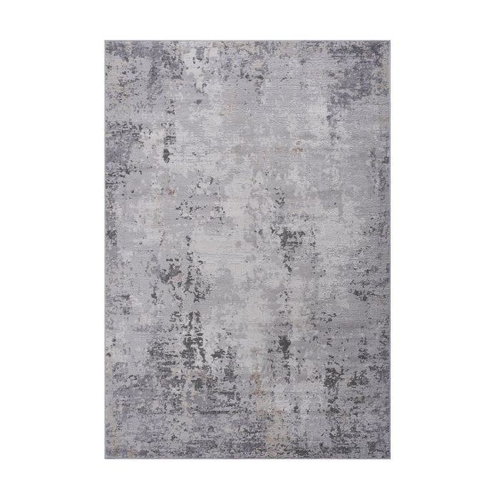 Marfi - 6' X 9' Abstract Area Rug - Ivory / Taupe
