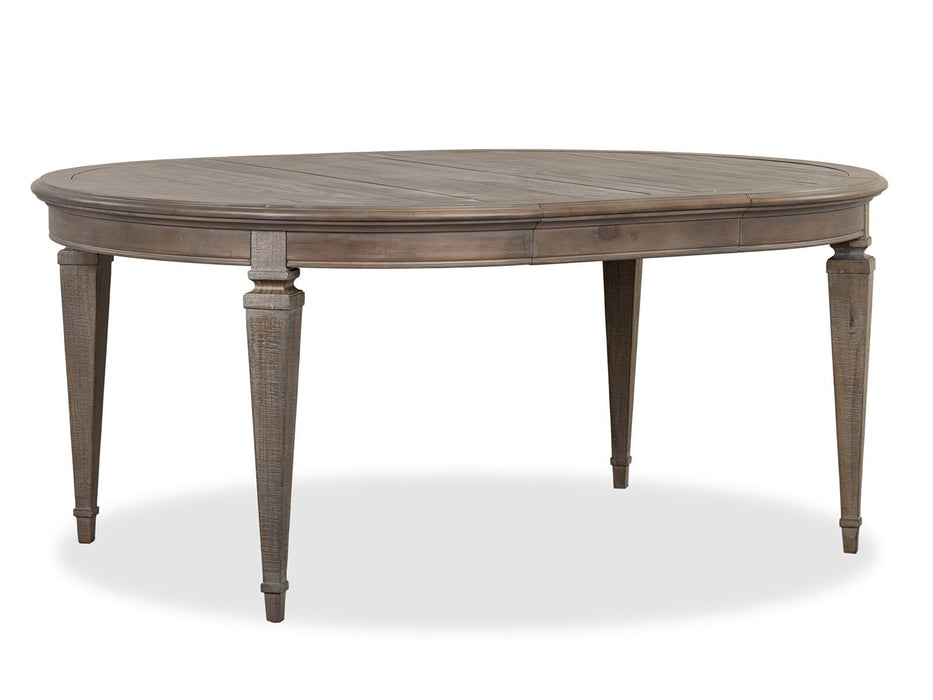 Lancaster - Round Dining Table - Dovetail Grey
