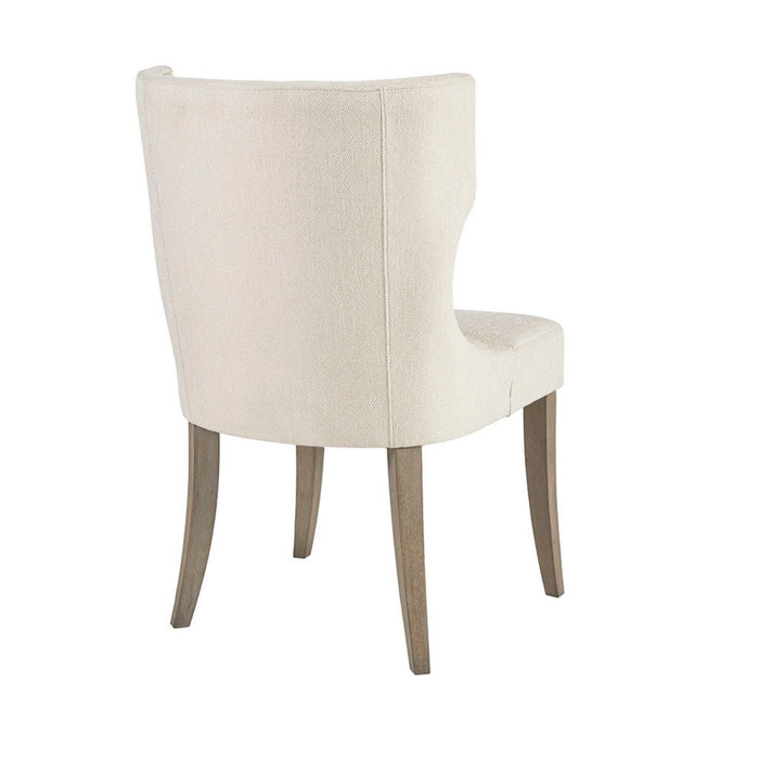 Elegant Design Dining Chair Polyester - Cream