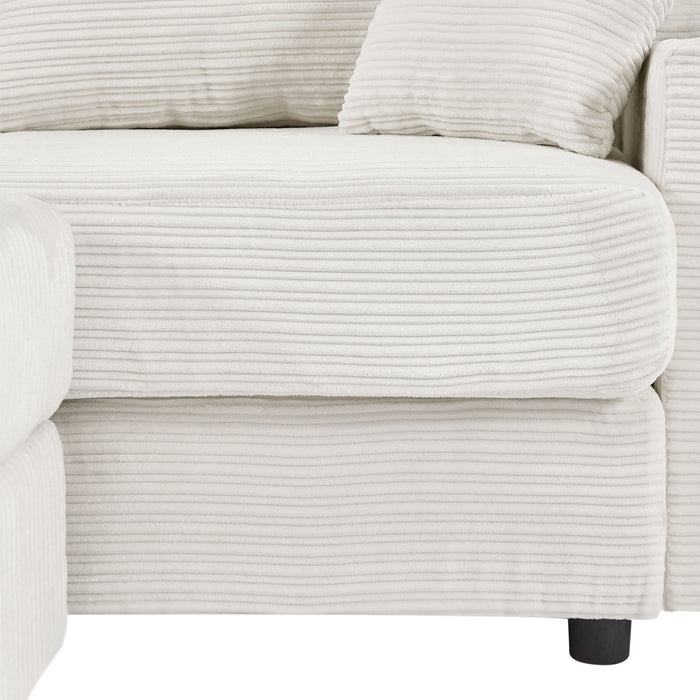 Single Sofa Couch With Storage Space, Movable Ottoman, USB Ports, Cup Holders, Phone Holder