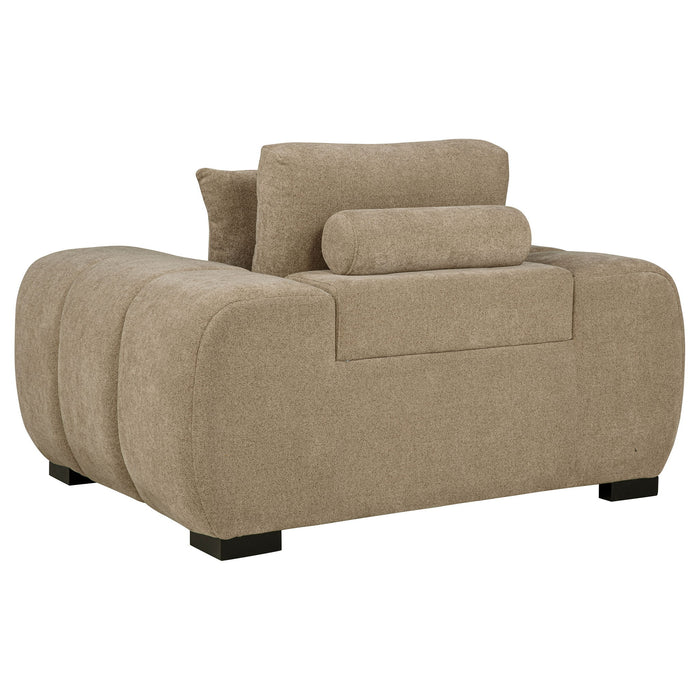 Plather - Track Arm Accent Chair
