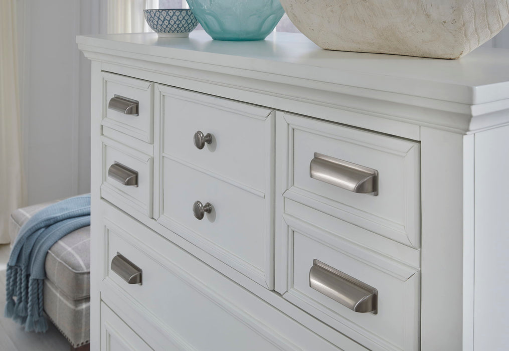Charleston - Drawer Dresser With Landscape Mirror