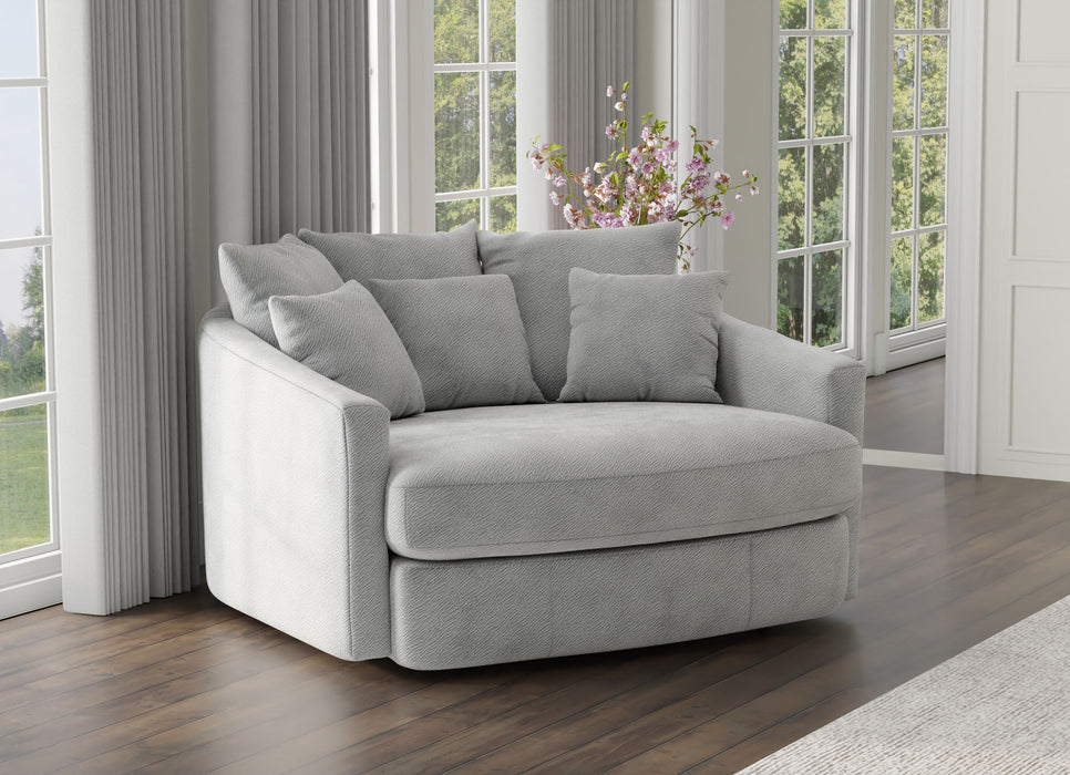 Matty - Round Accent Cuddle Chaise