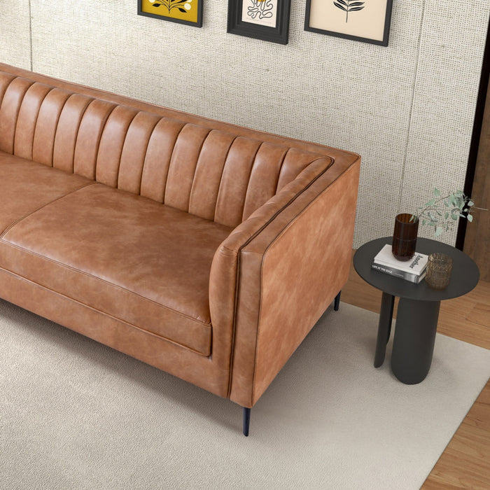 Angelina - Channel Tufted Sofa