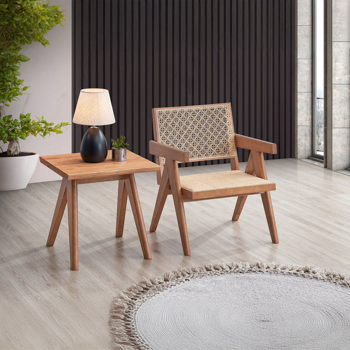 Velentina - Accent Table - Natural