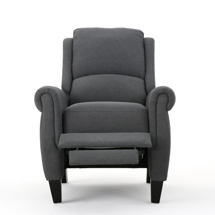 Contemporary Push Back Recliner Chair