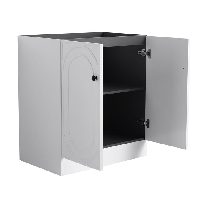 Modern Freestanding Bathroom Vanity With Soft Close Cabinet Doors