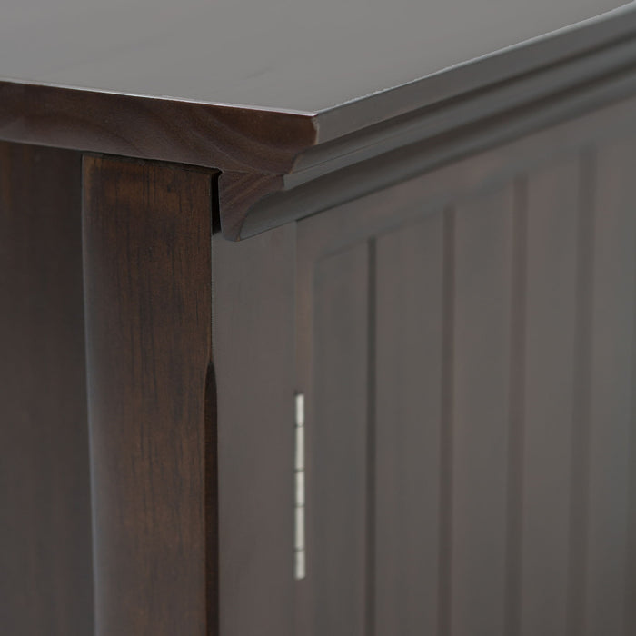 Acadian - Entryway Storage Cabinet - Brunette Brown