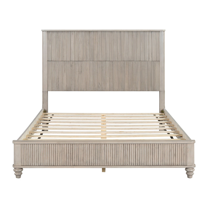 Platform Bed Frame With Tall Headboard