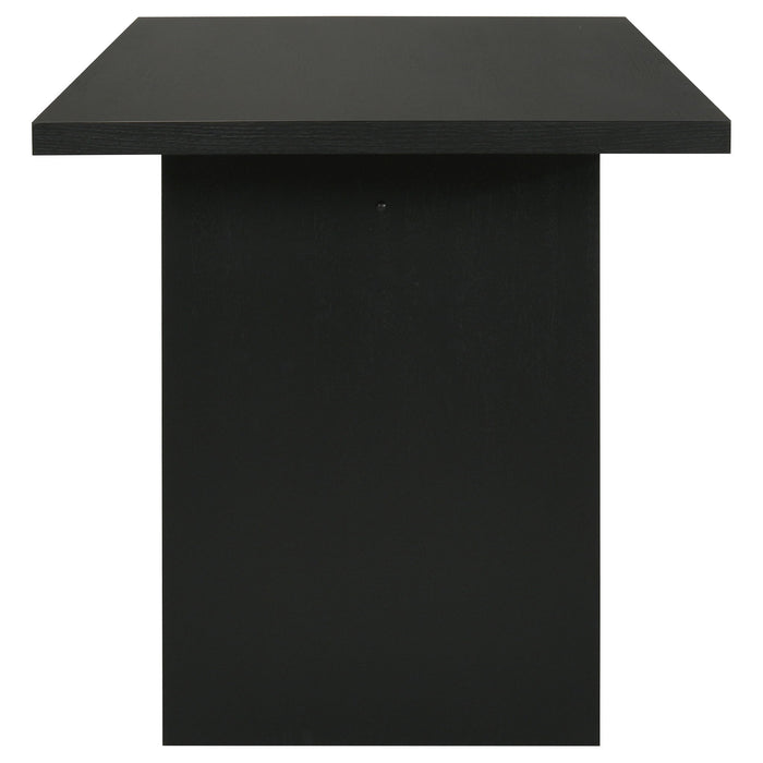 Decker 7-piece 70-inch Rectangular Counter Height Dining Set Black