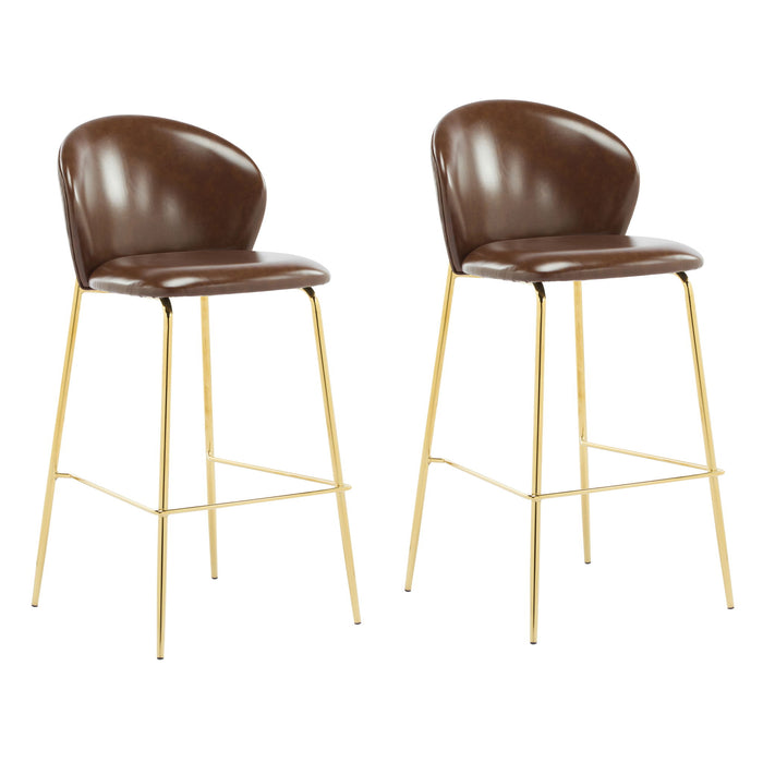 Kira - Upholstered Bar Stool (Set of 2)