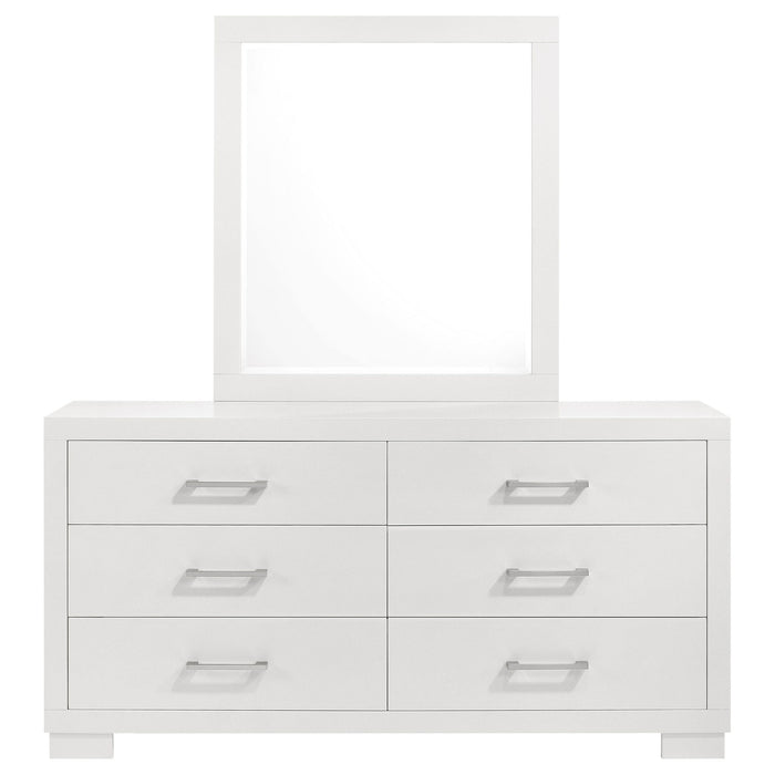 Polk - 6 Drawer Dresser With Mirror