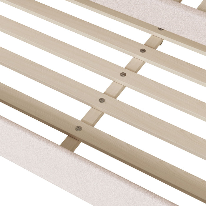 Upholstered Daybed With Light And Trundle