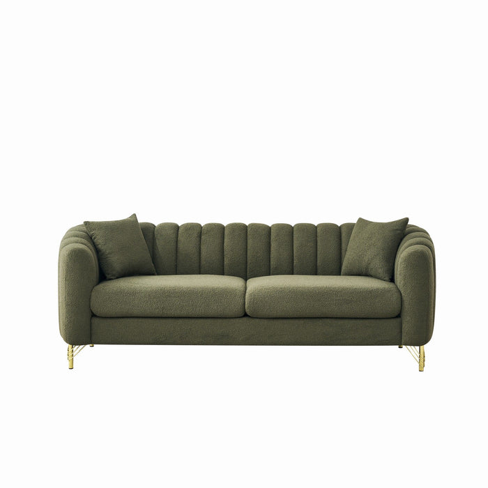 Oversized Sofa, Deep Tufted Couch