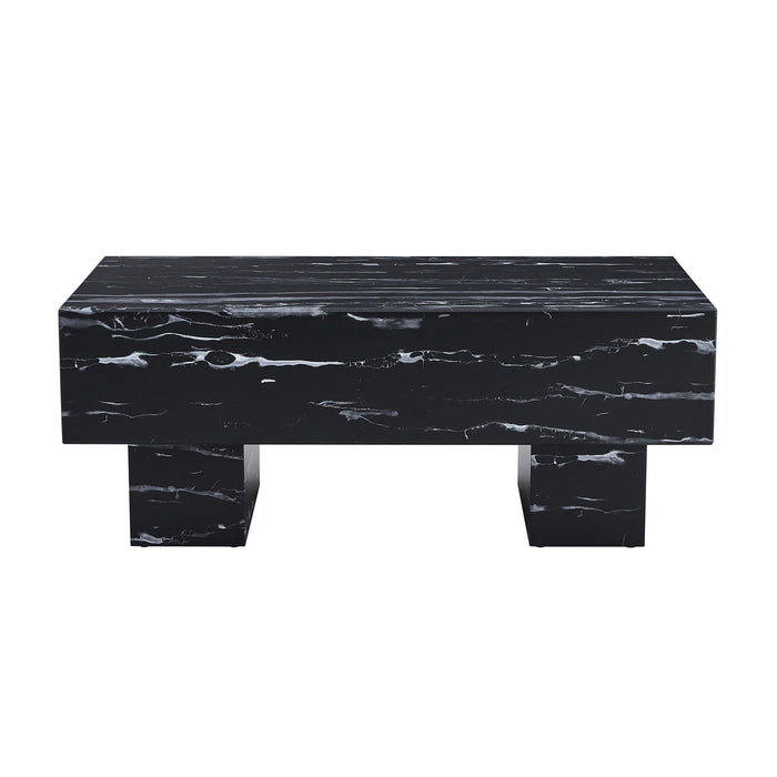 Modern Simple Marble Texture Coffee Table