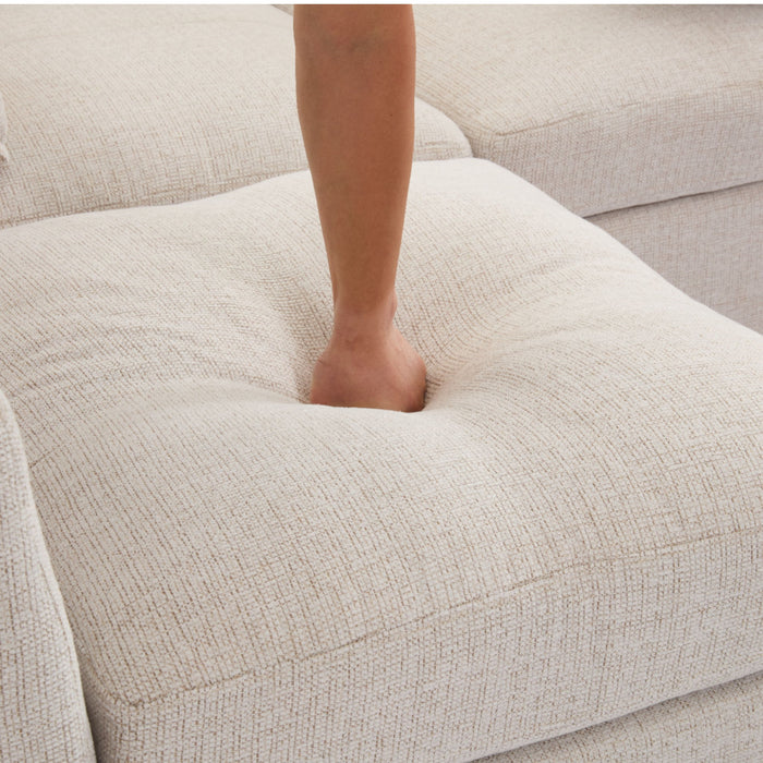 Sectional Sofa Modular U-Shaped With Ottoman & USB Ports