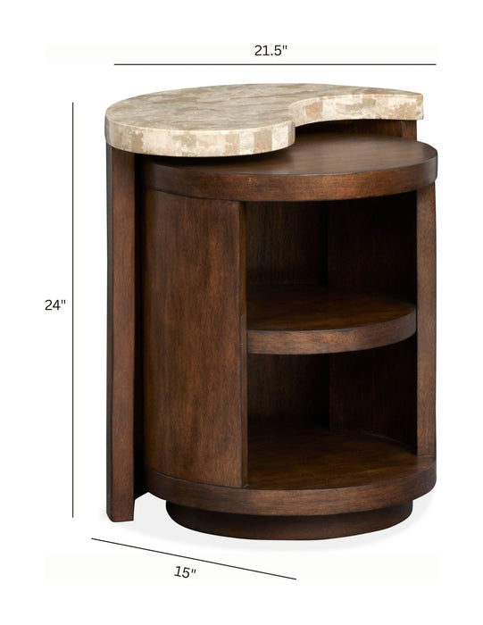 McPherson - Nesting End Table (Set of 2) - Burnt Umber
