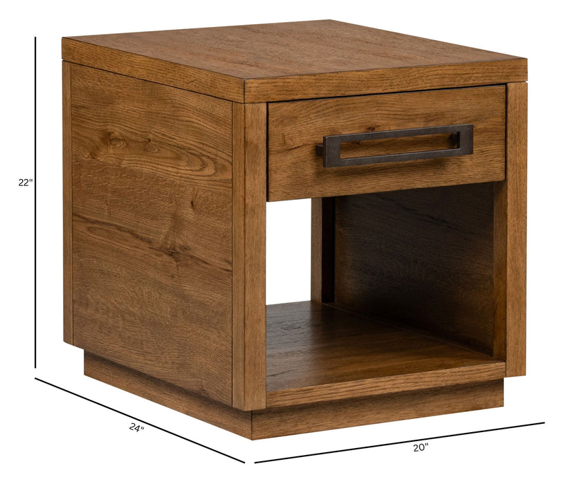 Marcel - Drawer End Table - Brown