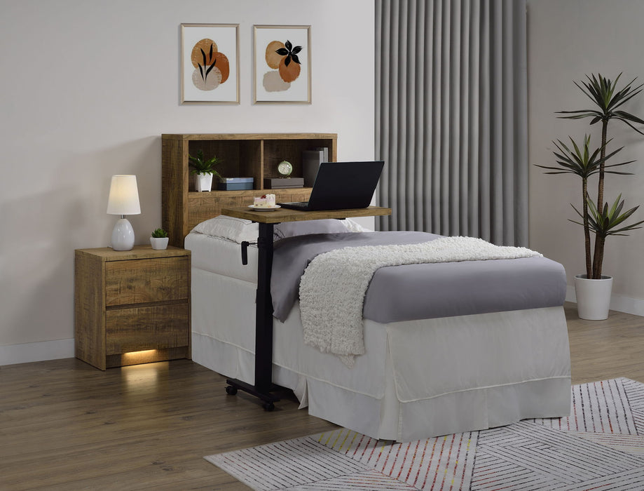 Westpark 49-inch Twin Bookcase Headboard Mango