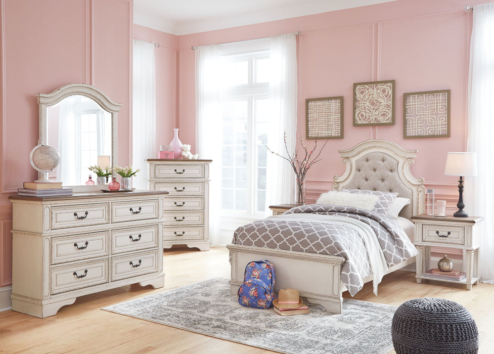 Realyn - One Drawer Night Stand - Chipped White
