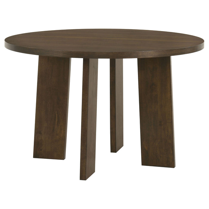 Strouse 5-piece Dining Set Walnut