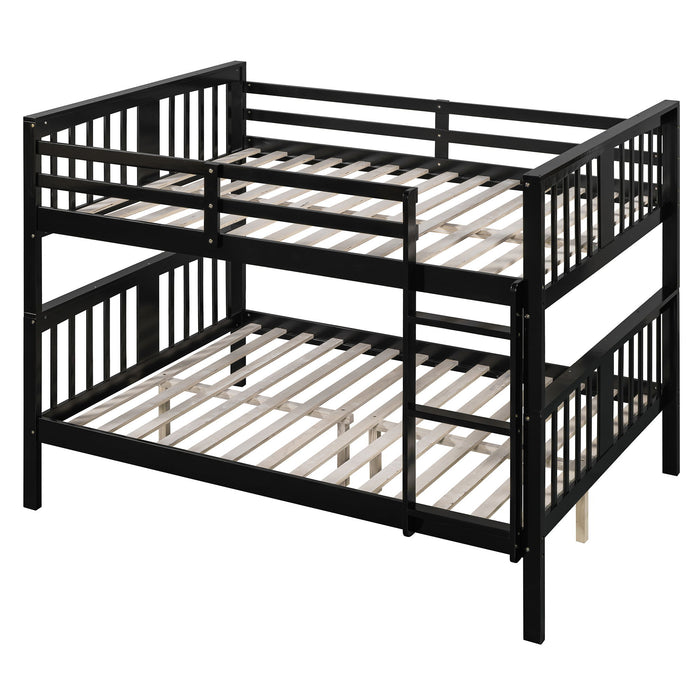Bunk Bed With Ladder For Bedroom