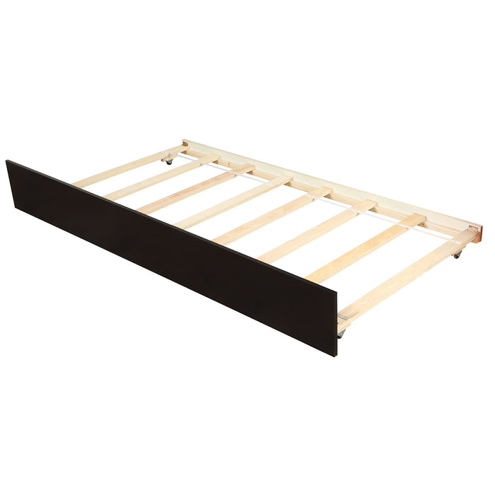 Platform Bed & Headboard, Footboard And Wood Slat Support