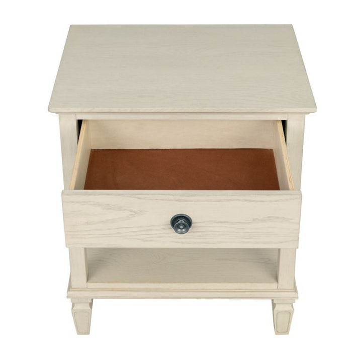 Victoria - Bedside Table With Drawer And Shelf