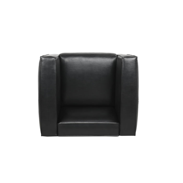 Vortexia - Club Chair With Tuxedo Design