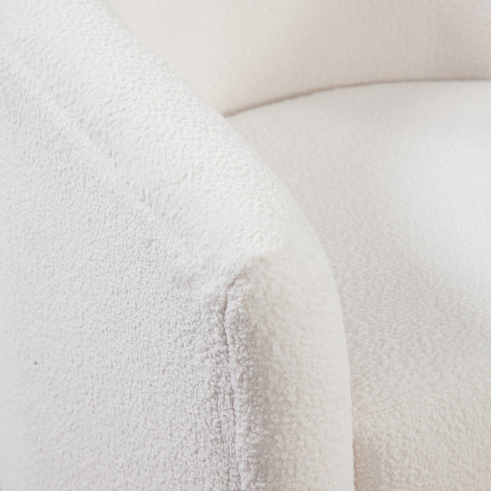 Oaklynn - Barrel Style Swivel Accent Chair