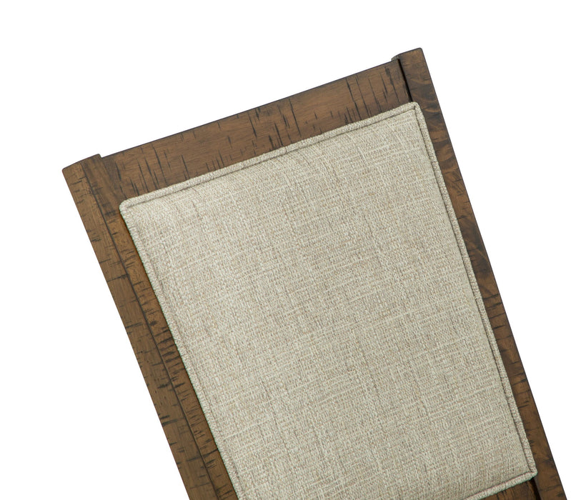 Bay Creek - Step Up Side Chair With Upholstered Seat & Back (Set of 2) - Dark Brown