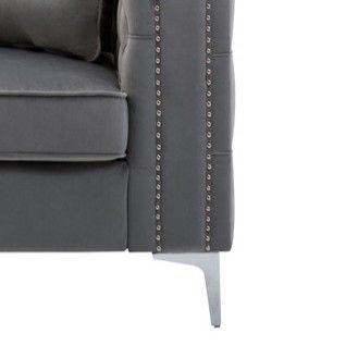 Lorreto - Velvet Loveseat