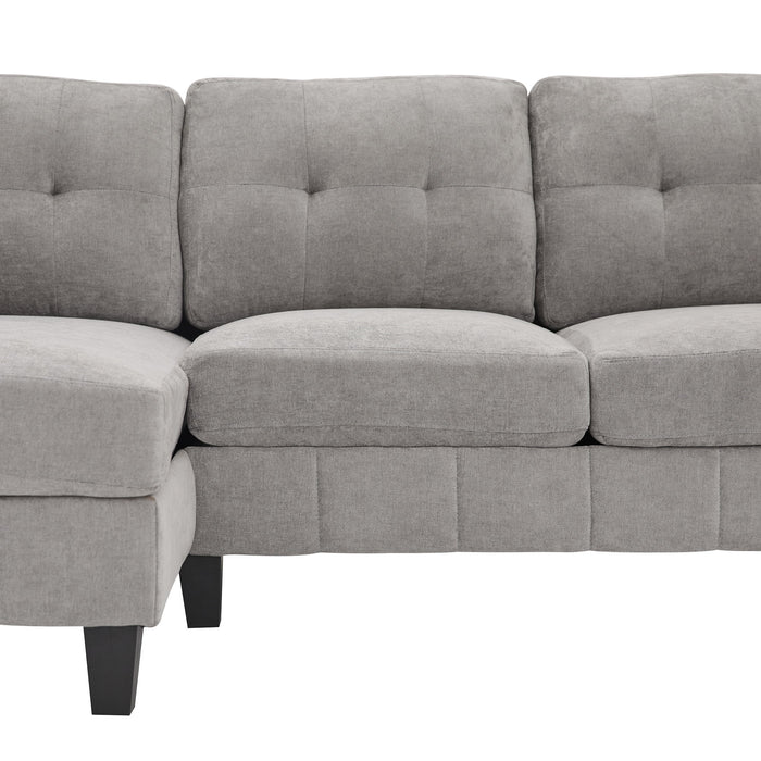 U-Shaped Sectional Sofa 103.5" Black Chenille Fabric Couch With Dual Chaise Lounges, Storage Pockets, Armrest Pillows