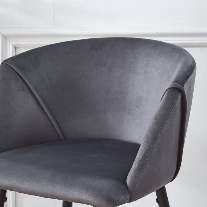 Counter Height Bar Stool Metal Legs (Set of 2)