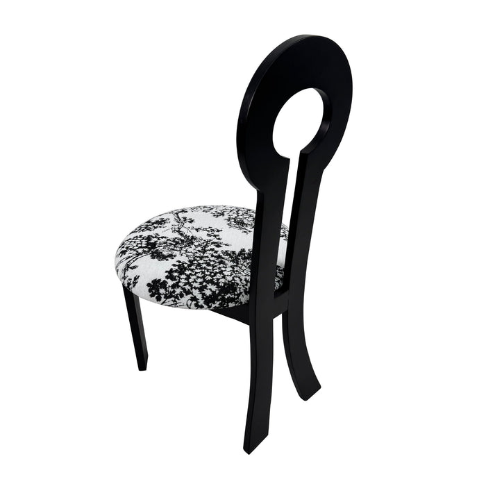 Key Design, Dining Chairs (Set of 2) - White / Black