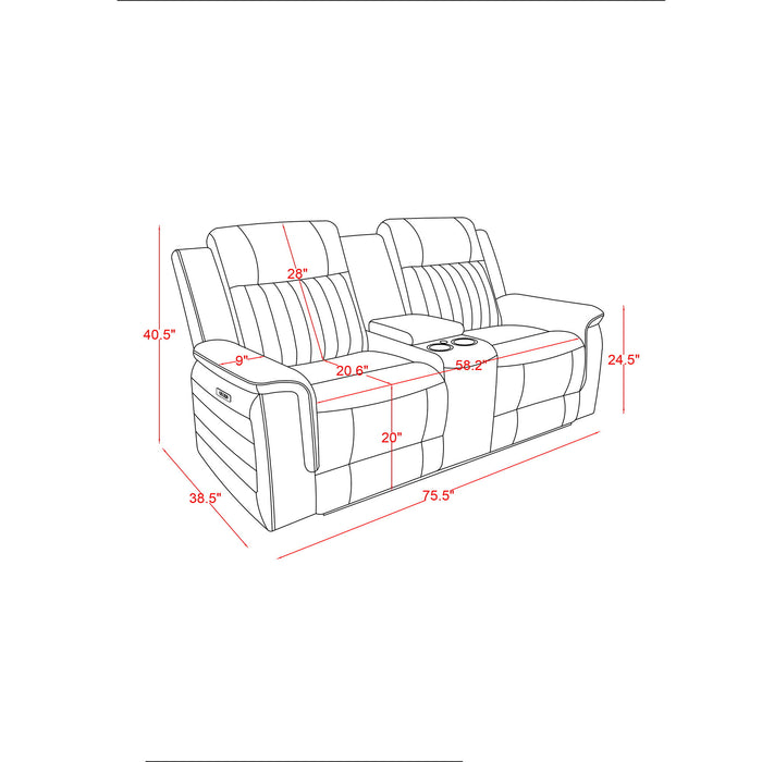 Ian - Set With Power Reclining