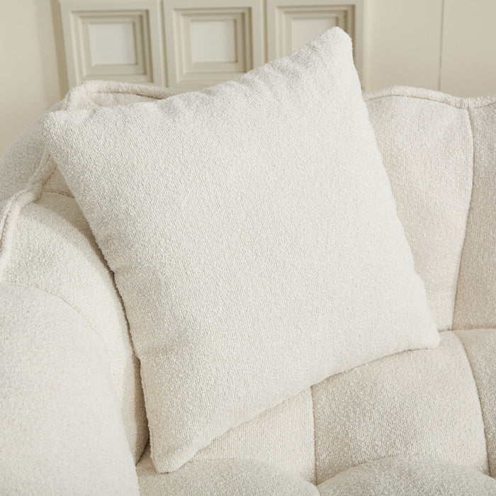 Cozy Beanbag Chair With High Resilience Foam Core For 2