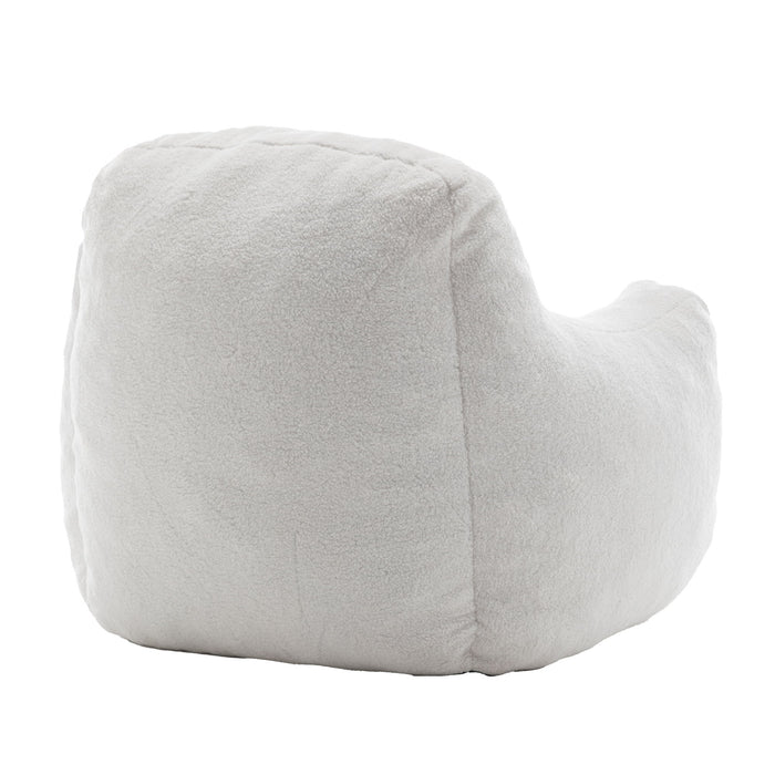 Comfy Bean Bag Chair With Filler, Fluffy And Cozy Seating