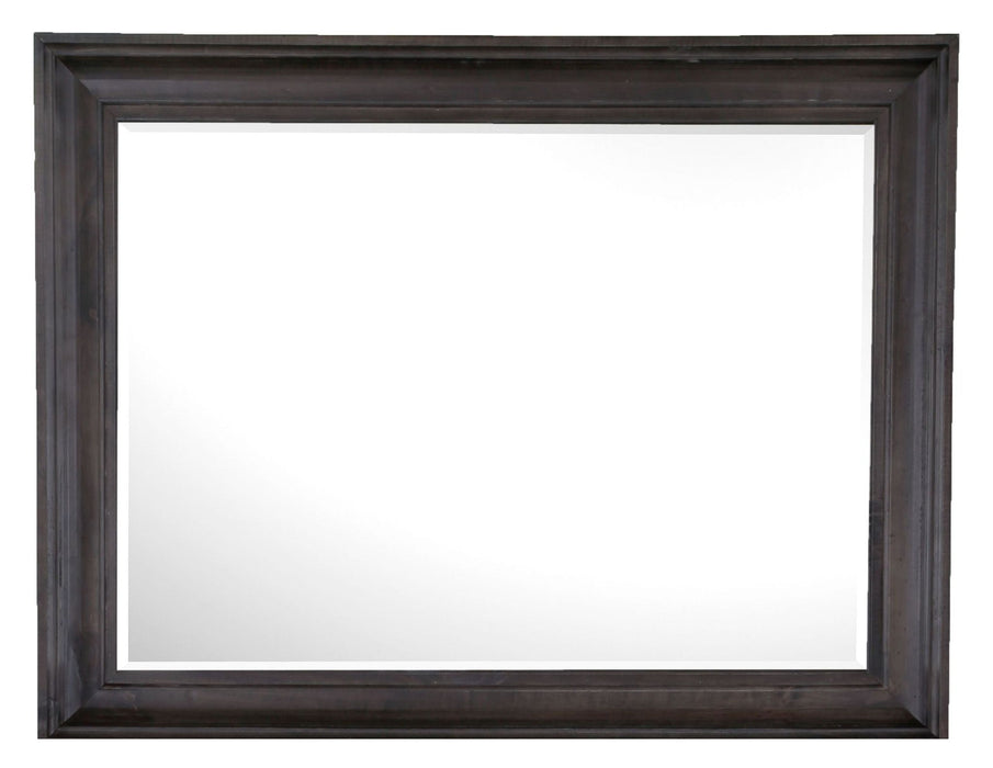 Calistoga - Mirror In Weathered Charcoal - Weathered Charcoal