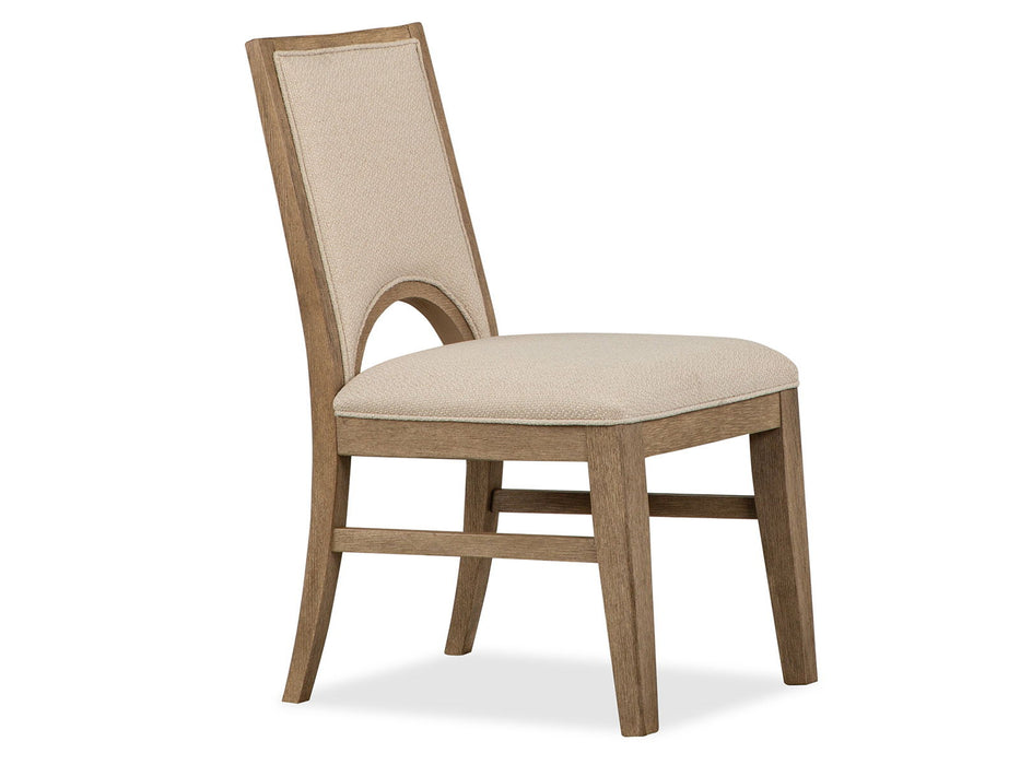 Tristan - Upholstered Side Chair (Set of 2) - Swiss Coffee