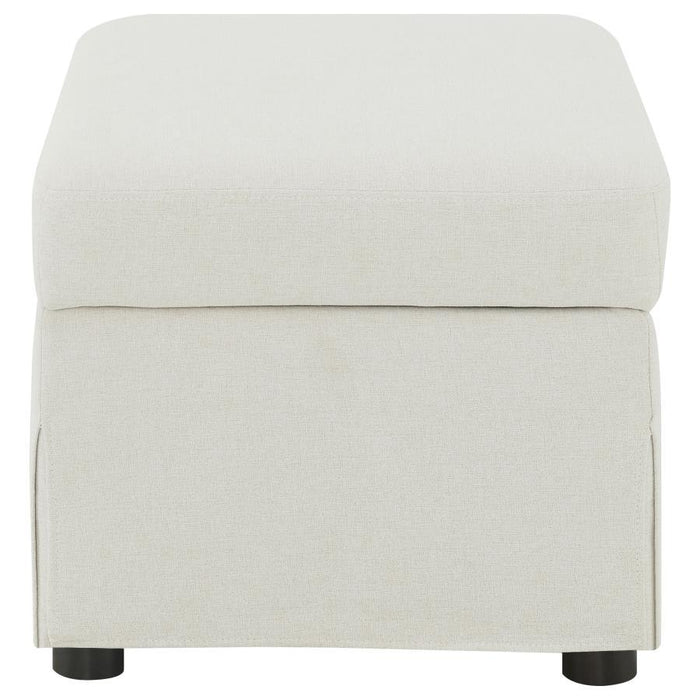 Winter - Upholstered Hydraulic Lift Top Storage Ottoman