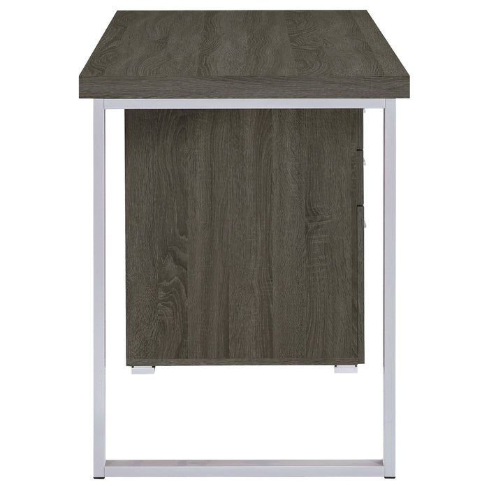 3 Drawer Reversible Office Desk