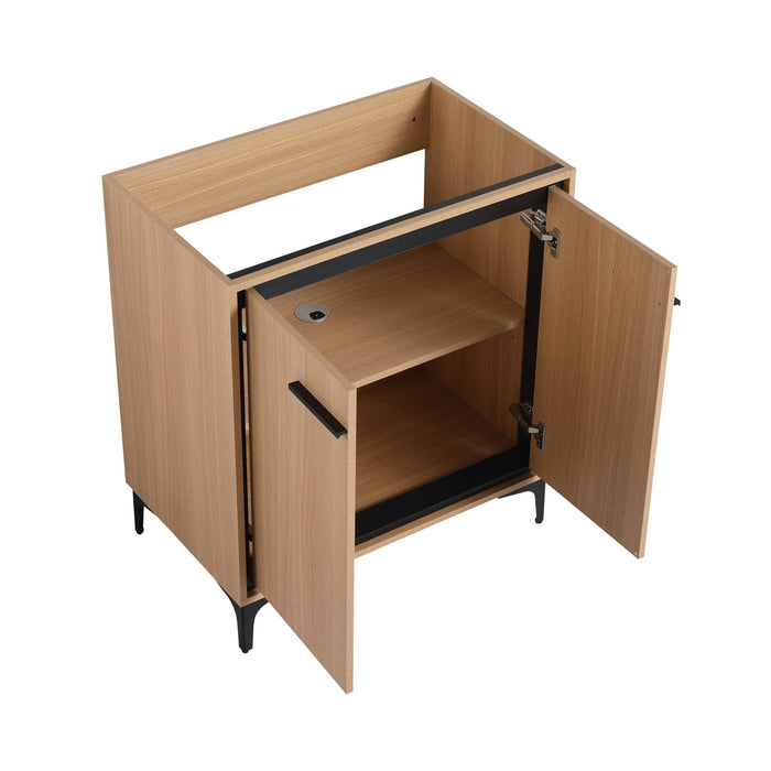 Modern Bathroom Vanity Cabinet With Soft Closing Doors